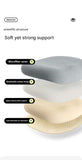 Darrahopens Home & Garden > Decor > Cushions & Throws Memory Foam Student Seat Cushion - Pressure Relief, Non-Slip with Adjustable Straps for Healthy Posture(Rocket Gray 36x34cm)