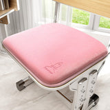 Darrahopens Home & Garden > Decor > Cushions & Throws Memory Foam Student Seat Cushion - Pressure Relief, Non-Slip with Adjustable Straps for Healthy Posture(Rocket Pink 36x34cm)