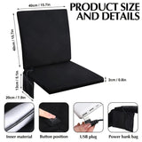 Darrahopens Home & Garden > Decor > Cushions & Throws Portable Heated Foldable Seat Cushion with USB Power