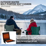 Darrahopens Home & Garden > Decor > Cushions & Throws Portable Heated Foldable Seat Cushion with USB Power