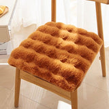 Darrahopens Home & Garden > Decor > Cushions & Throws Seat cushion - Seat cushion - Living room cushion - Soft and supple chair cushion with non-slip bottom - Suitable for cars, home offices, dining rooms and kitchens (Orange, 45 x 45 cm)