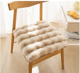 Darrahopens Home & Garden > Decor > Cushions & Throws Seat cushion - Seat cushion - Seat cushion for the living room - Soft and comfortable chair cushion with non-slip bottom - Suitable for cars, home offices, dining rooms and kitchens (brown, 45 x 45 cm)