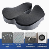Darrahopens Home & Garden > Decor > Cushions & Throws Slow Rebound Memory Foam Seat Cushion Office Chair Pad for Sedentary Hip Support