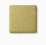 Darrahopens Home & Garden > Decor > Cushions & Throws Square bar stool cushion with ties, breathable and non-slip square chair pad, 28*28*3.5 cm memory foam children's stool cushion (Mustard Green)