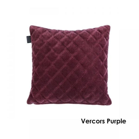 Darrahopens Home & Garden > Decor > Cushions & Throws Vercors Cotton Purple Cushion by Bedding House