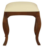 Darrahopens Home & Garden > Decor Eloise Cabriole Leg Dressing Stool (Mahogany)