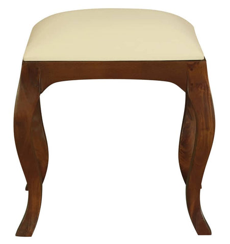 Darrahopens Home & Garden > Decor Eloise Cabriole Leg Dressing Stool (Mahogany)