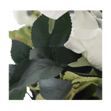 Darrahopens Home & Garden > Decor Faux Rose Bouquet Stem grey