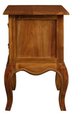 Darrahopens Home & Garden > Decor French Provincial 2 Drawer Side Table (Light Pecan)