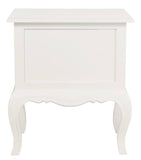 Darrahopens Home & Garden > Decor French Provincial 2 Drawer Side Table (White)