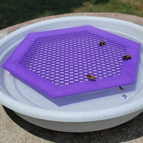 Darrahopens Home & Garden > Decor > Garden Ornaments 2PCS S 180x160x3mm Purple Floating Bee Saver Waterer - Safe Drinking Platform for Garden Ponds & Bird Baths