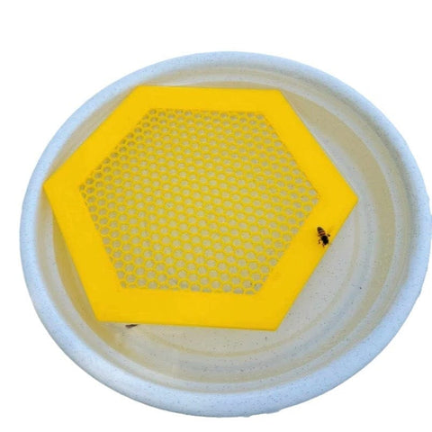Darrahopens Home & Garden > Decor > Garden Ornaments 2PCS S 180x160x3mm Yellow Floating Bee Saver Waterer - Safe Drinking Platform for Garden Ponds & Bird Baths