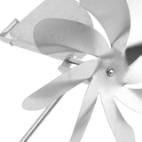 Darrahopens Home & Garden > Decor > Garden Ornaments 360 Degree Rotation Swivel Weathervane Stainless Steel Windmill Weather Vane for Outdoor Yard In Australia - Darrahopens