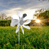 Darrahopens Home & Garden > Decor > Garden Ornaments 360 Degree Rotation Swivel Weathervane Stainless Steel Windmill Weather Vane for Outdoor Yard In Australia - Darrahopens