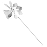 Darrahopens Home & Garden > Decor > Garden Ornaments 360 Degree Rotation Swivel Weathervane Stainless Steel Windmill Weather Vane for Outdoor Yard In Australia - Darrahopens