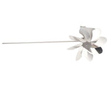 Darrahopens Home & Garden > Decor > Garden Ornaments 360 Degree Rotation Swivel Weathervane Stainless Steel Windmill Weather Vane for Outdoor Yard In Australia - Darrahopens