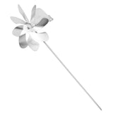 Darrahopens Home & Garden > Decor > Garden Ornaments 360 Degree Rotation Swivel Weathervane Stainless Steel Windmill Weather Vane for Outdoor Yard In Australia - Darrahopens