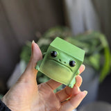 Darrahopens Home & Garden > Decor > Garden Ornaments Adorable Ugly-Cute Frog Resin Figurine – 2-Pack Set for Desk, Home & Office Decor