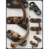 Darrahopens Home & Garden > Decor > Garden Ornaments Antique Tin Box Clasp – Wine Box Buckle, Gift Box Lock