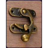 Darrahopens Home & Garden > Decor > Garden Ornaments Antique Tin Box Clasp – Wine Box Buckle, Gift Box Lock