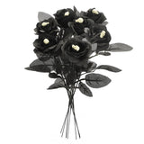 Darrahopens Home & Garden > Decor > Garden Ornaments Artificial Rose Lifelike Decorative Bendable Fake Flower With Skull Head for Halloween Party In Australia - Darrahopens