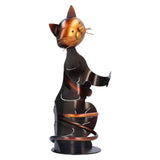 Darrahopens Home & Garden > Decor > Garden Ornaments Cat Shaped Wine Rack Metal Sculpture Shelf Practical Sculpture Home Decoration Interior Decoration Crafts In Australia - Darrahopens