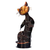 Darrahopens Home & Garden > Decor > Garden Ornaments Cat Shaped Wine Rack Metal Sculpture Shelf Practical Sculpture Home Decoration Interior Decoration Crafts In Australia - Darrahopens