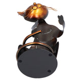 Darrahopens Home & Garden > Decor > Garden Ornaments Cat Shaped Wine Rack Metal Sculpture Shelf Practical Sculpture Home Decoration Interior Decoration Crafts In Australia - Darrahopens