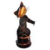 Darrahopens Home & Garden > Decor > Garden Ornaments Cat Shaped Wine Rack Metal Sculpture Shelf Practical Sculpture Home Decoration Interior Decoration Crafts In Australia - Darrahopens