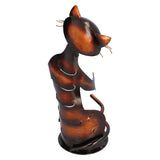 Darrahopens Home & Garden > Decor > Garden Ornaments Cat Shaped Wine Rack Metal Sculpture Shelf Practical Sculpture Home Decoration Interior Decoration Crafts In Australia - Darrahopens