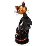 Darrahopens Home & Garden > Decor > Garden Ornaments Cat Shaped Wine Rack Metal Sculpture Shelf Practical Sculpture Home Decoration Interior Decoration Crafts In Australia - Darrahopens
