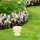 Darrahopens Home & Garden > Decor > Garden Ornaments DIY Flower Pot Mold Plastic Beige for Unique Ornament Making In Australia - Darrahopens
