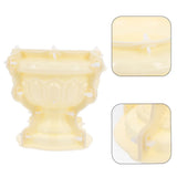 Darrahopens Home & Garden > Decor > Garden Ornaments DIY Flower Pot Mold Plastic Beige for Unique Ornament Making In Australia - Darrahopens