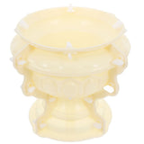 Darrahopens Home & Garden > Decor > Garden Ornaments DIY Flower Pot Mold Plastic Beige for Unique Ornament Making In Australia - Darrahopens