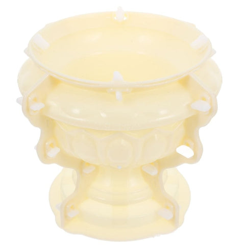 Darrahopens Home & Garden > Decor > Garden Ornaments DIY Flower Pot Mold Plastic Beige for Unique Ornament Making In Australia - Darrahopens