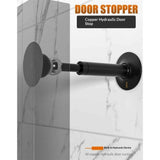 Darrahopens Home & Garden > Decor > Garden Ornaments Door Stoppers – Heavy Duty Magnetic Door Stopper for Wall & Bottom of Door – Premium Adjustable Door Stop with Heavy-Duty Windproof Design