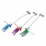 Darrahopens Home & Garden > Decor > Garden Ornaments Dragonfly Clip Fake Dragonfly Pole Clips Natural Organic Concept 3D Dragonfly Garden Decor for Family Garden Potted Flowers Lawn House Statue 3Pcs In Australia - Darrahopens