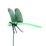 Darrahopens Home & Garden > Decor > Garden Ornaments Dragonfly Clip Fake Dragonfly Pole Clips Natural Organic Concept 3D Dragonfly Garden Decor for Family Garden Potted Flowers Lawn House Statue 3Pcs In Australia - Darrahopens