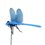 Darrahopens Home & Garden > Decor > Garden Ornaments Dragonfly Clip Fake Dragonfly Pole Clips Natural Organic Concept 3D Dragonfly Garden Decor for Family Garden Potted Flowers Lawn House Statue 3Pcs In Australia - Darrahopens