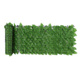 Darrahopens Home & Garden > Decor > Garden Ornaments Faux Leaf Hedge Simulation Prevent Leaves Falling Off Decorative Artificial Fence Screen for Balcony Courtyard Emerald Green Epipremnum Aureum Leaf 0.5x3 Meters In Australia - Darrahopens