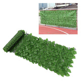 Darrahopens Home & Garden > Decor > Garden Ornaments Faux Leaf Hedge Simulation Prevent Leaves Falling Off Decorative Artificial Fence Screen for Balcony Courtyard Emerald Green Epipremnum Aureum Leaf 0.5x3 Meters In Australia - Darrahopens