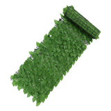 Darrahopens Home & Garden > Decor > Garden Ornaments Faux Leaf Hedge Simulation Prevent Leaves Falling Off Decorative Artificial Fence Screen for Balcony Courtyard Emerald Green Epipremnum Aureum Leaf 0.5x3 Meters In Australia - Darrahopens