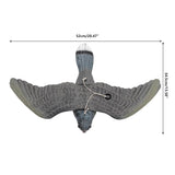 Darrahopens Home & Garden > Decor > Garden Ornaments Garden Eagle Rodent and Bird Scaring Simulation Eagle Outdoor Decoration Yard