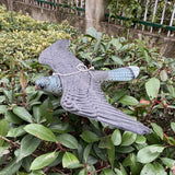 Darrahopens Home & Garden > Decor > Garden Ornaments Garden Eagle Rodent and Bird Scaring Simulation Eagle Outdoor Decoration Yard