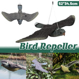 Darrahopens Home & Garden > Decor > Garden Ornaments Garden Eagle Rodent and Bird Scaring Simulation Eagle Outdoor Decoration Yard