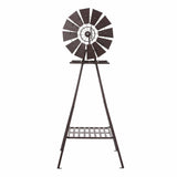 Darrahopens Home & Garden > Decor > Garden Ornaments Gardeon Garden Windmill Metal Outdoor Yard Decor 160cm Bronze In Australia - Darrahopens