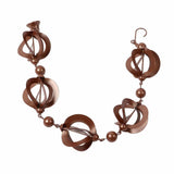 Darrahopens Home & Garden > Decor > Garden Ornaments Hanging Rain Chain Metal Decorative Rotating Hollow Rain Chain for Garden Courtyard In Australia - Darrahopens