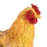 Darrahopens Home & Garden > Decor > Garden Ornaments Hen Garden Statue with Small Chicks Hen Fairy Garden Accessories Resin Chick Hen Figurine for Landscape Desk Decor Brown M In Australia - Darrahopens