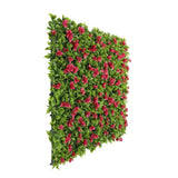 Darrahopens Home & Garden > Decor > Garden Ornaments Luxury Flowering Pink Vertical Garden / Green Wall UV Resistant 1m X 1m