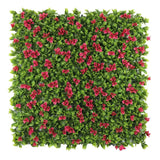Darrahopens Home & Garden > Decor > Garden Ornaments Luxury Flowering Pink Vertical Garden / Green Wall UV Resistant 1m X 1m